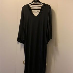 Black cape dress (never worn)
